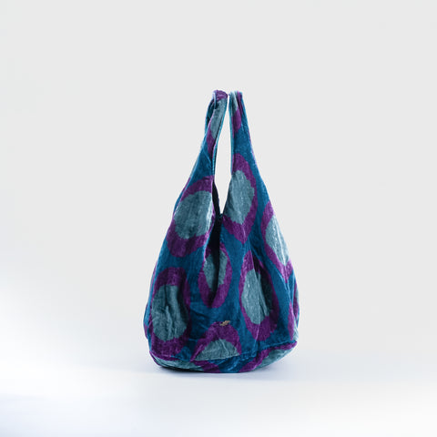 Nao blue medallion bag