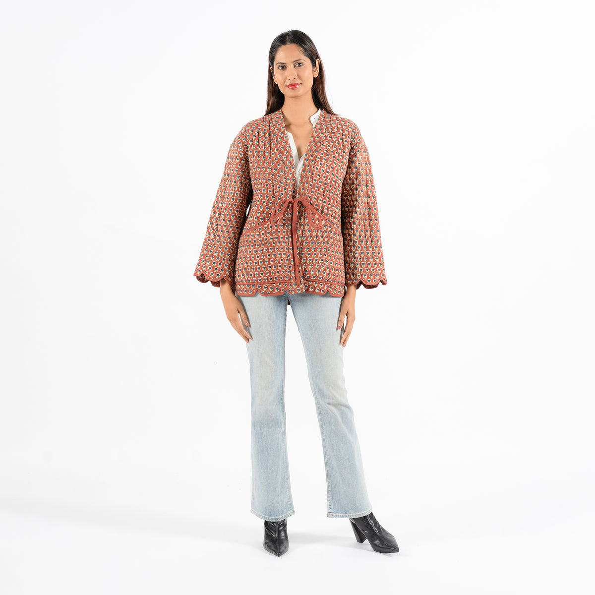 Cora brown queen jacket