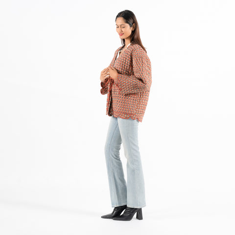 Cora brown queen jacket