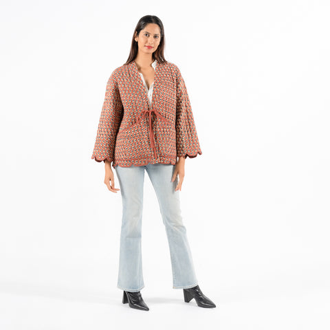 Cora brown queen jacket
