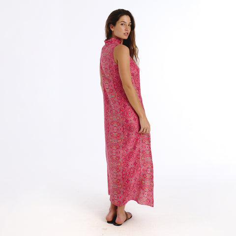 Delora pink devon flower Dress