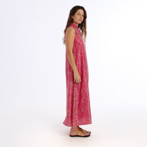 Delora pink devon flower Dress