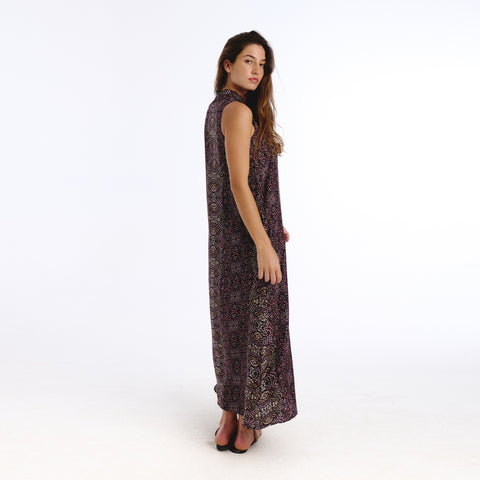 Delora black devon flower Dress