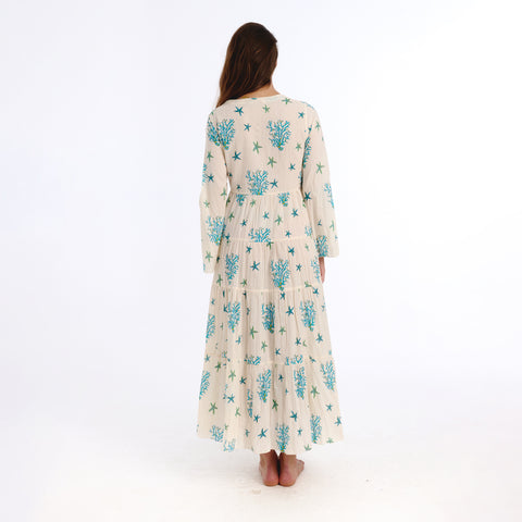 Eira blue sea dress