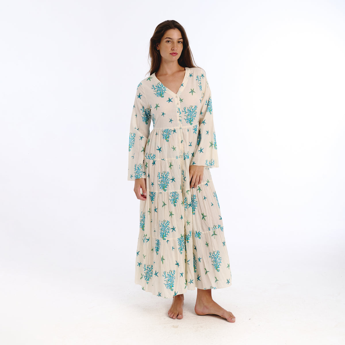 Eira blue sea dress