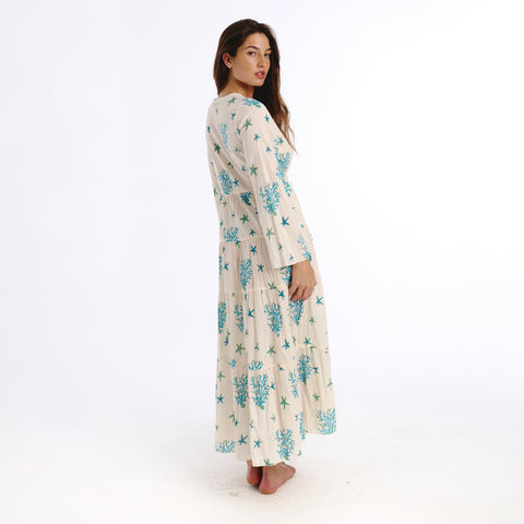 Eira blue sea dress