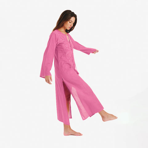Electra pink lucknow kurta