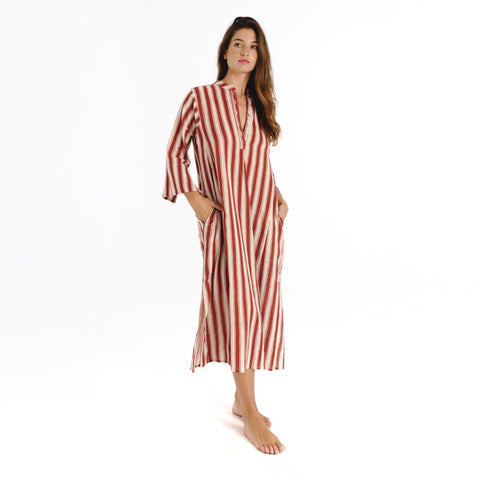 Elka brown hamptons Dress