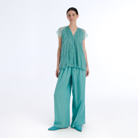 Belira blue plains trouser