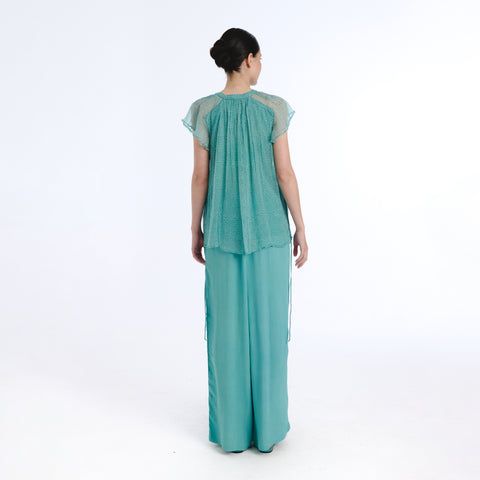 Belira blue plains trouser