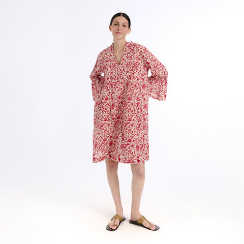 Hira pink janet dress
