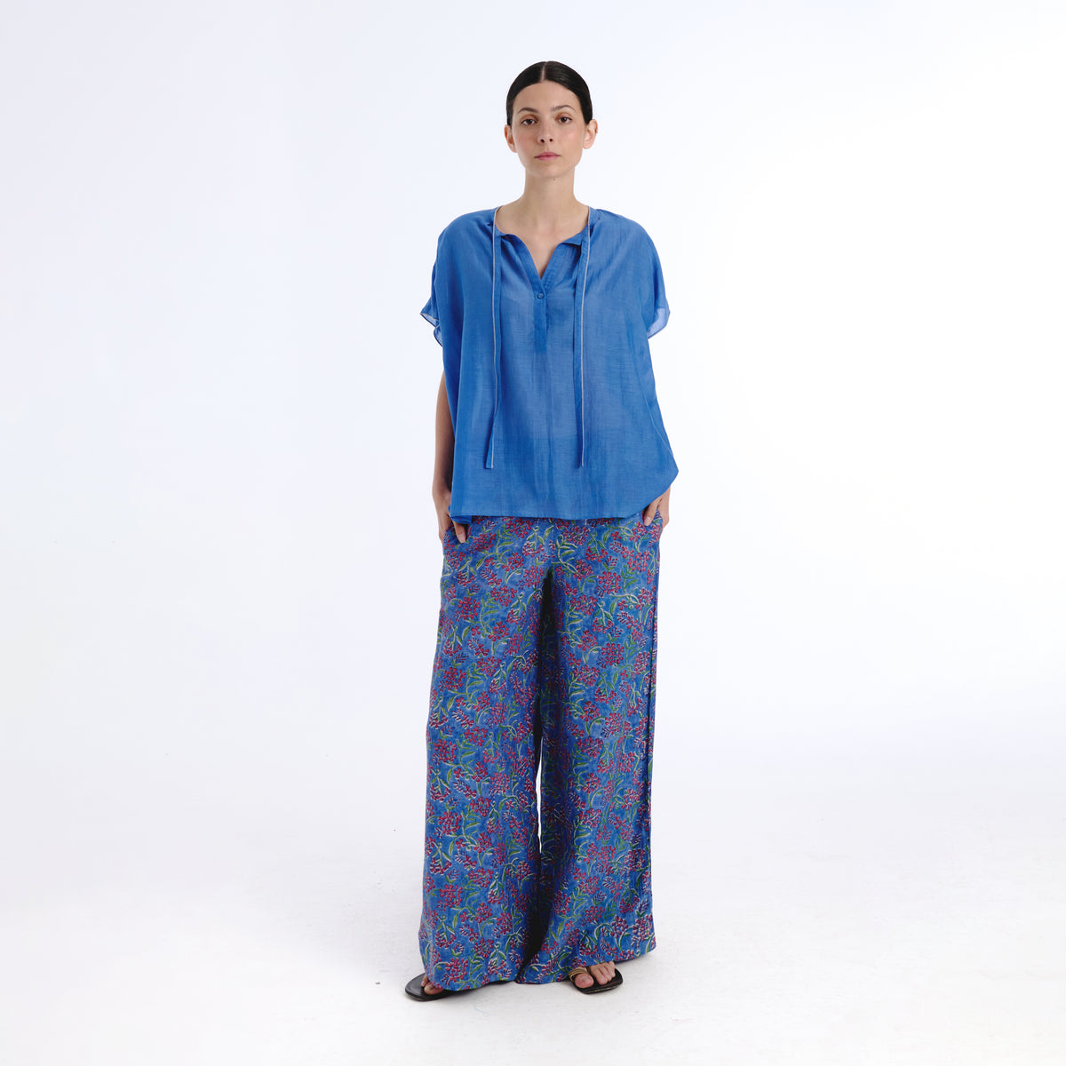 Sofia blue melita's trouser