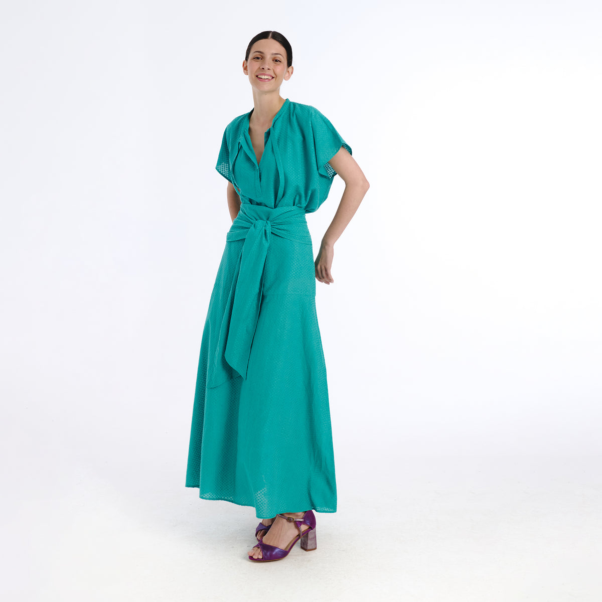 Sora blue plains skirt