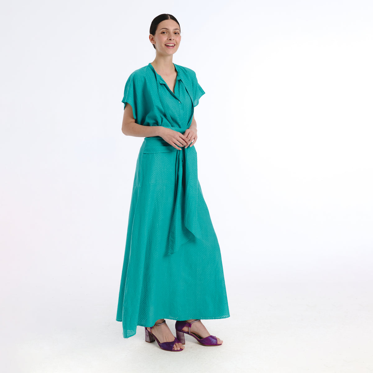 Ivy blue plains blouse