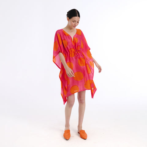 Juna pink sun kaftan