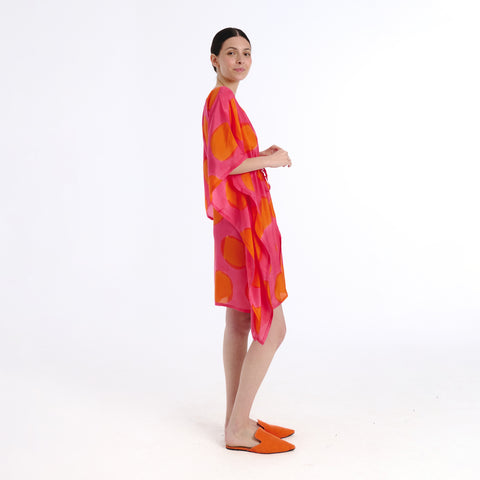 Juna pink sun kaftan