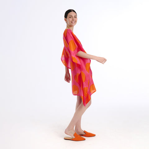 Juna pink sun kaftan