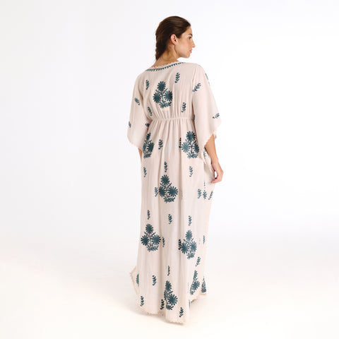Kaelis grey lucknow kaftan