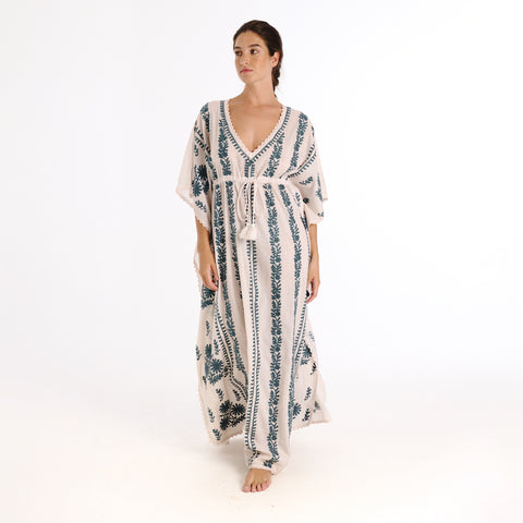 Kaelis grey lucknow kaftan