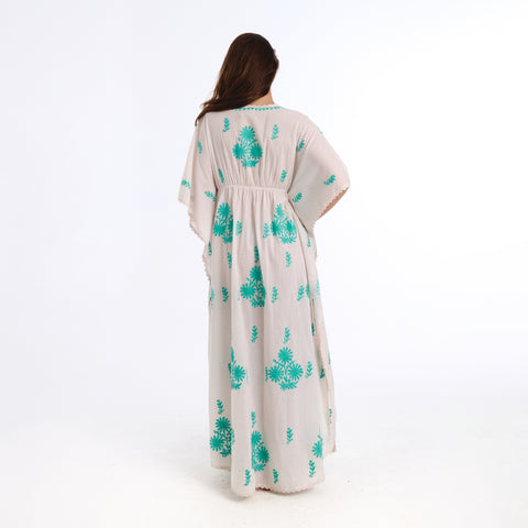Kaelis blue lucknow kaftan