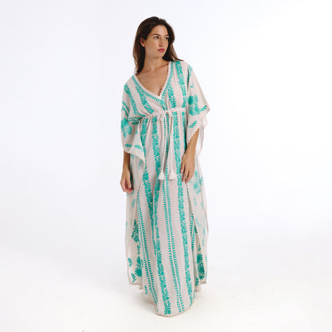 Kaelis blue lucknow kaftan