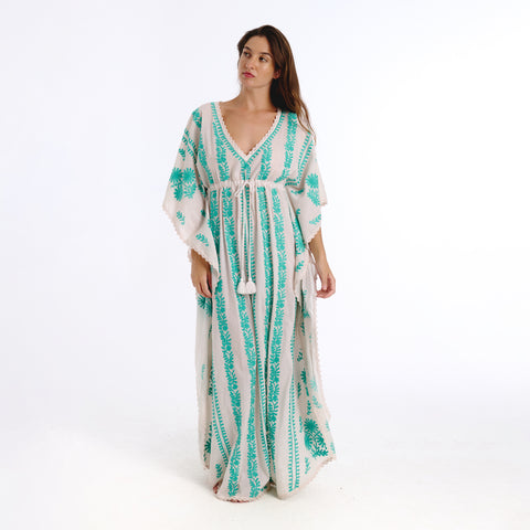 Kaelis blue lucknow kaftan