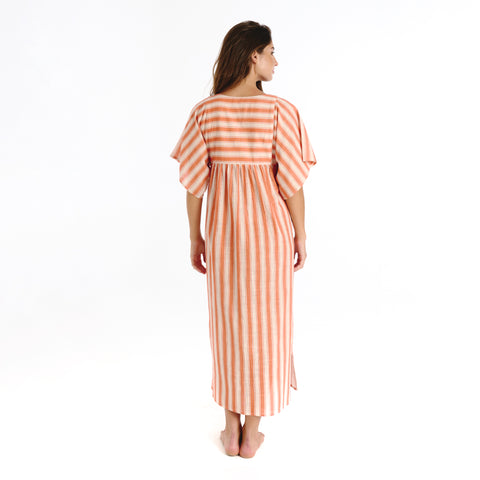 Kobo orange hamptons Dress
