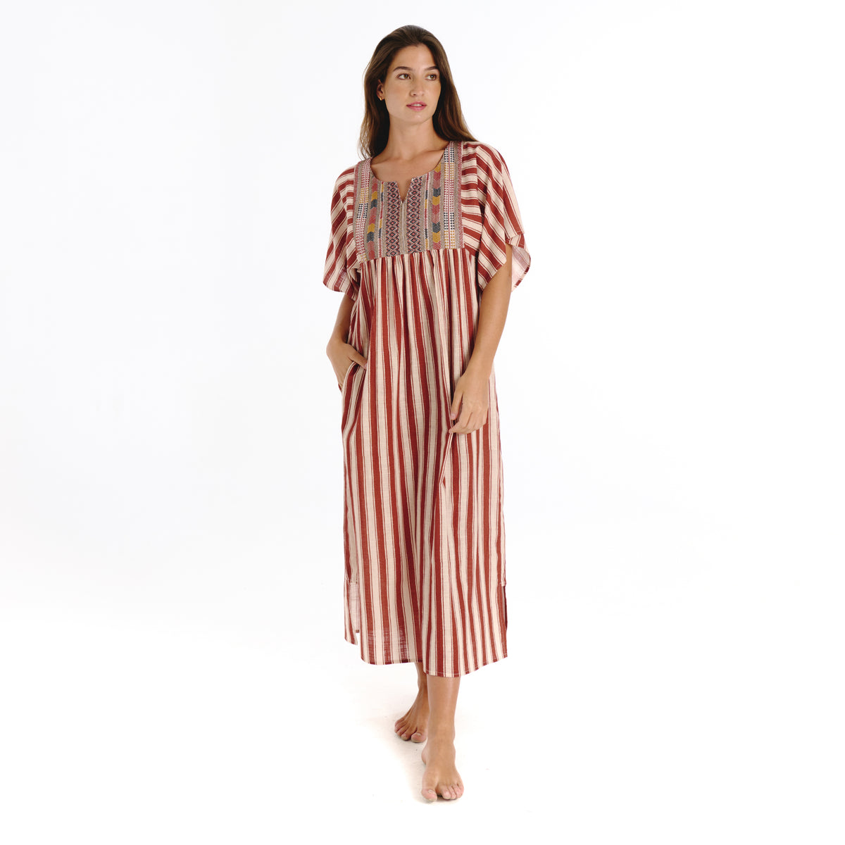 Kobo brown hamptons Dress
