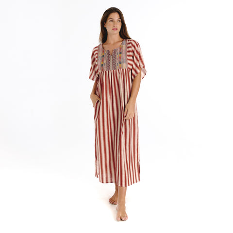 Kobo brown hamptons Dress