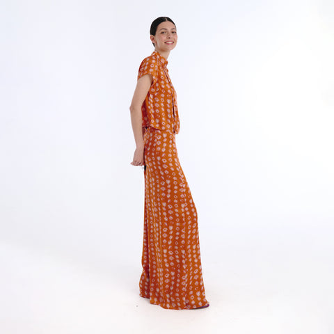Piera orange los soul trouser