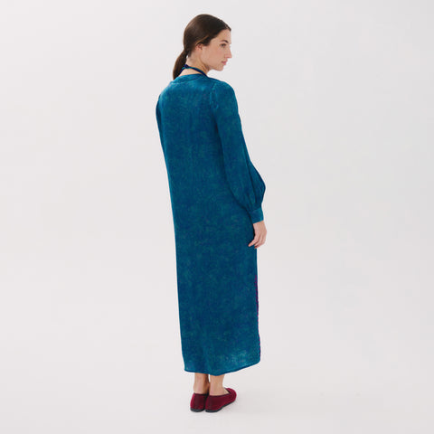 Lisboa blue blur dress