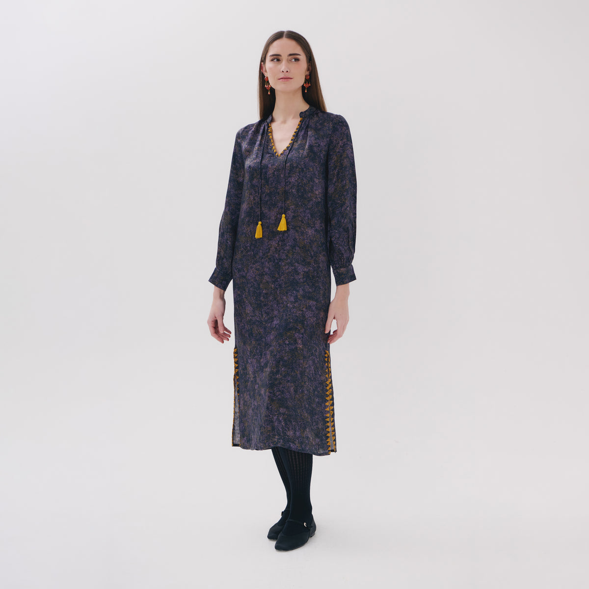 Lisboa grey blur dress