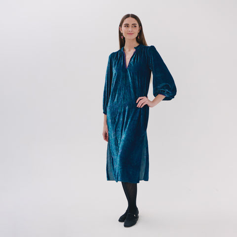Lumiere blue blur dress