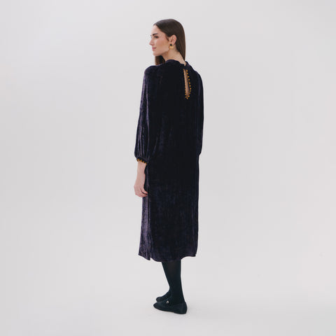 Lumiere grey blur dress