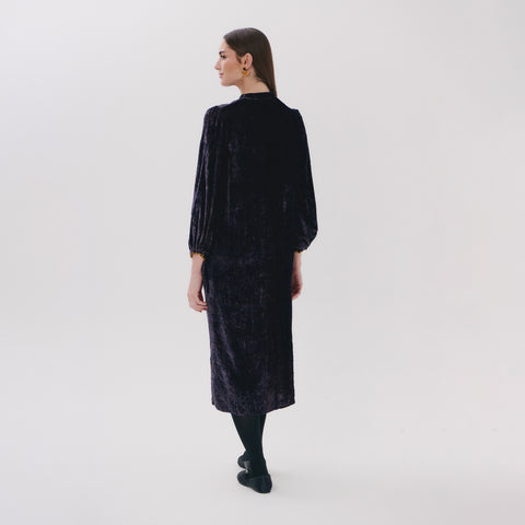 Lumiere grey blur dress