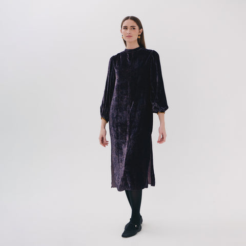 Lumiere grey blur dress