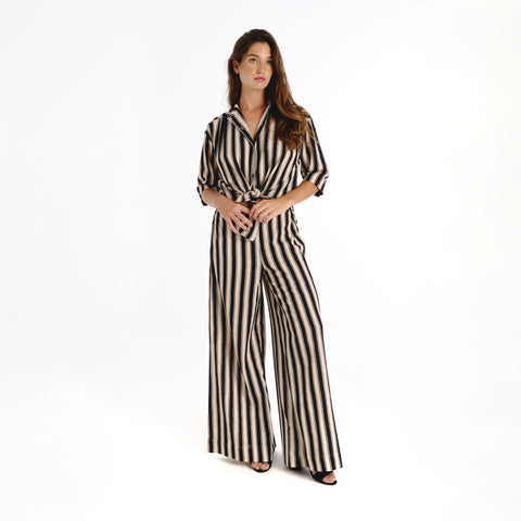 Luno black hamptons blouse