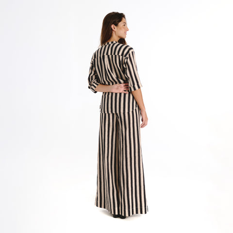 Luno black hamptons blouse