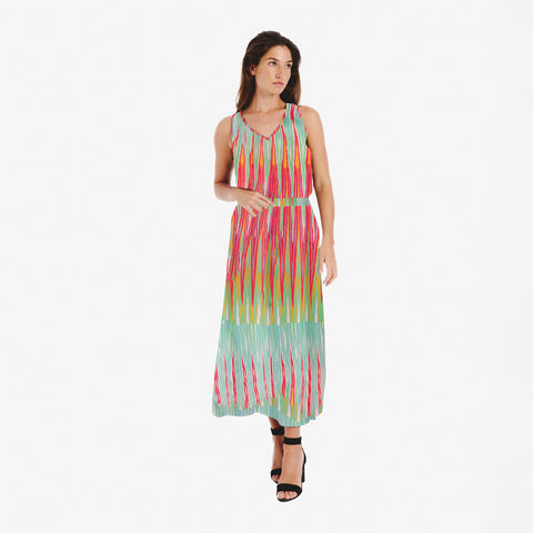 Marisa blue ikat Skirt