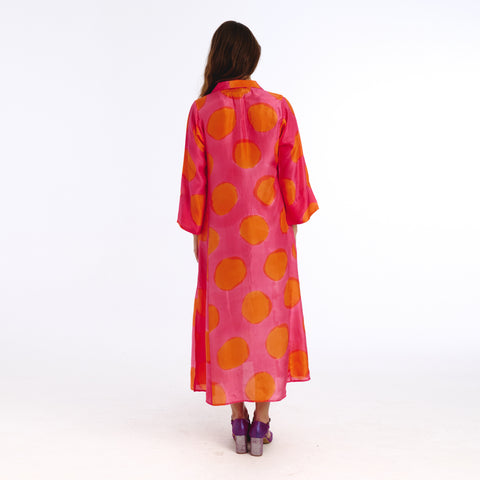 Maia pink sun kurta