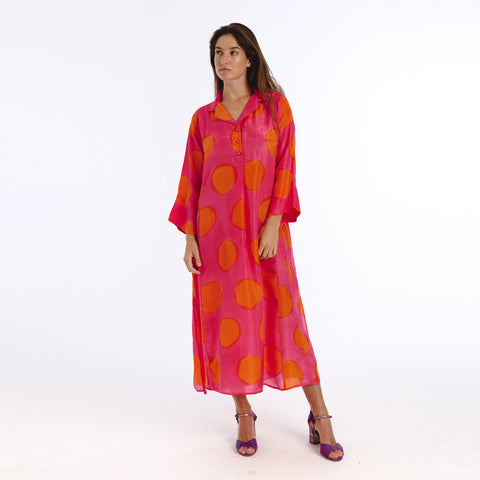 Maia pink sun kurta