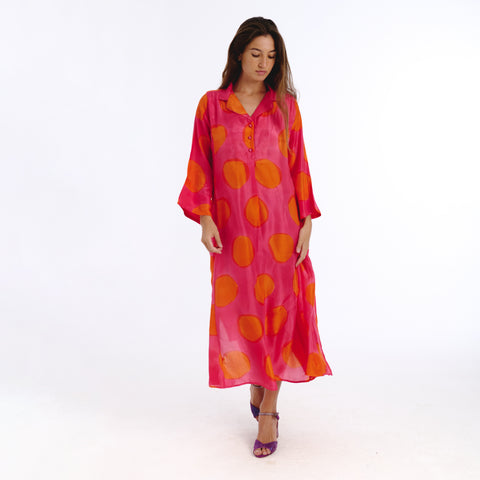 Maia pink sun kurta