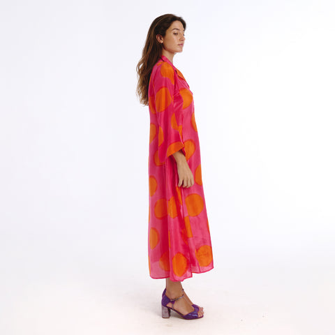 Maia pink sun kurta
