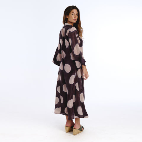 Maia black sun kurta