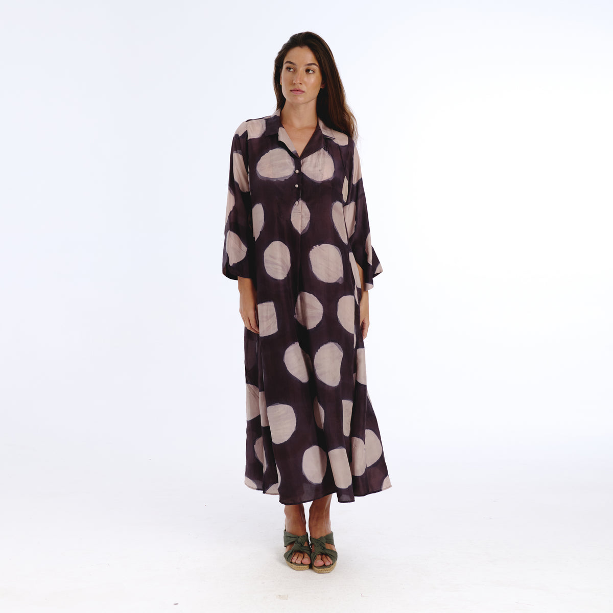 Maia black sun kurta