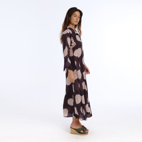 Maia black sun kurta