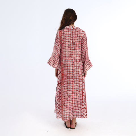 Maia pink batik kurta