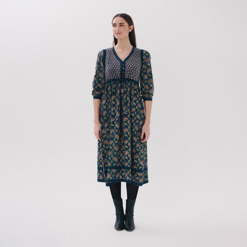 Manuar grey queen dress
