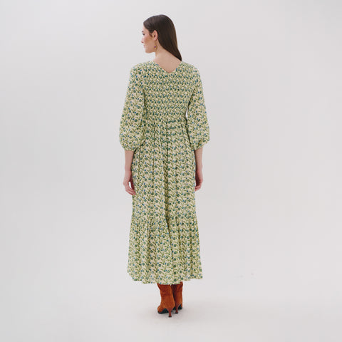 Tanvi blue garden dress