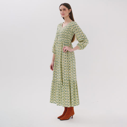 Tanvi blue garden dress